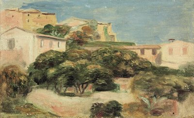 Vista di Cagnes da Pierre Auguste Renoir